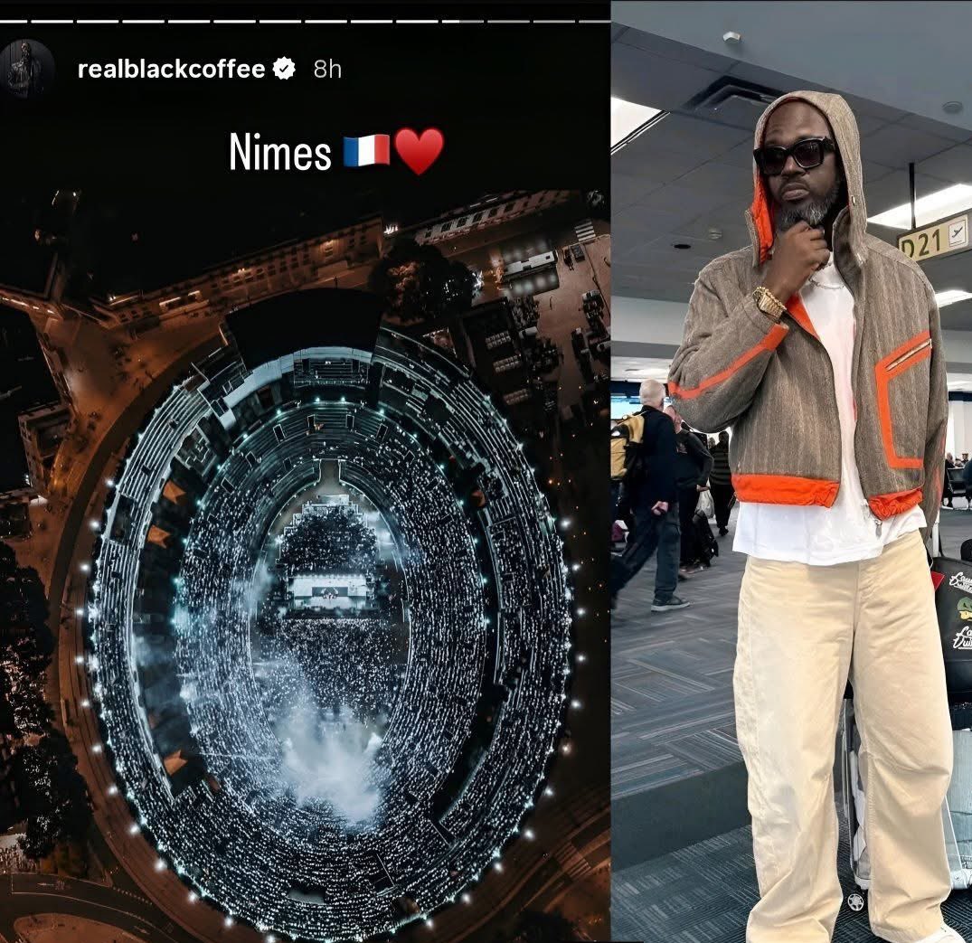 Ndi_Muvenda_'s tweet photo. Black Coffee makes history as the first African artist to sell out the Arènes de Nîmes, in France drawing a crowd of 14,000 people 🏟🇫🇷 https://t.co/gt2TZCr7LF