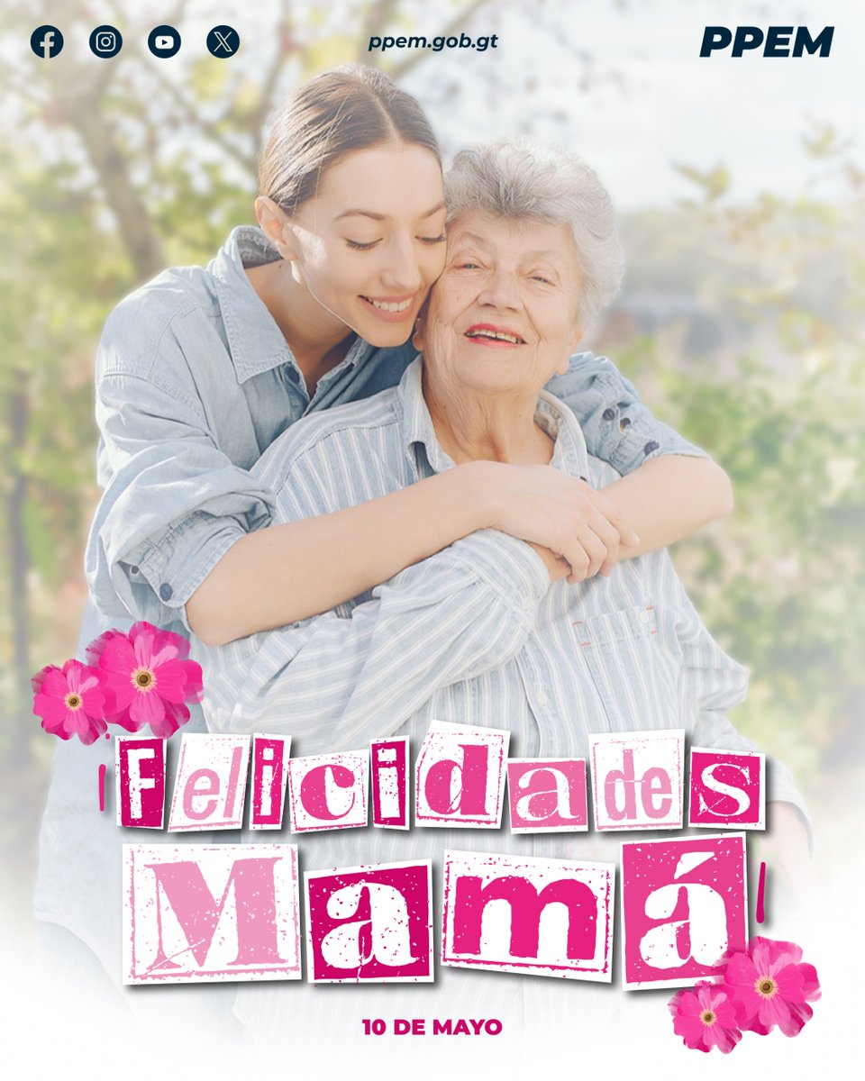 ppemguate's tweet photo. Hoy celebramos el amor más puro, la fortaleza más grande y el corazón que nunca deja de luchar: el de una madre 🌷

¡Feliz Día de la Madre!

#DíaDeLaMadre #PPEM #Mamá #CompromisoConGuatemala https://t.co/YKs6YkFYmg