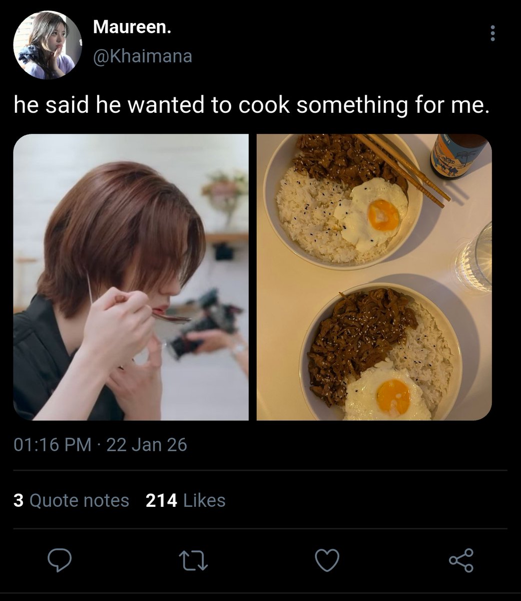 LetterOfSage's tweet photo. [ 046 ] ୨ৎ ⋮  Cooking and netflix. https://t.co/nI0s4vO81i