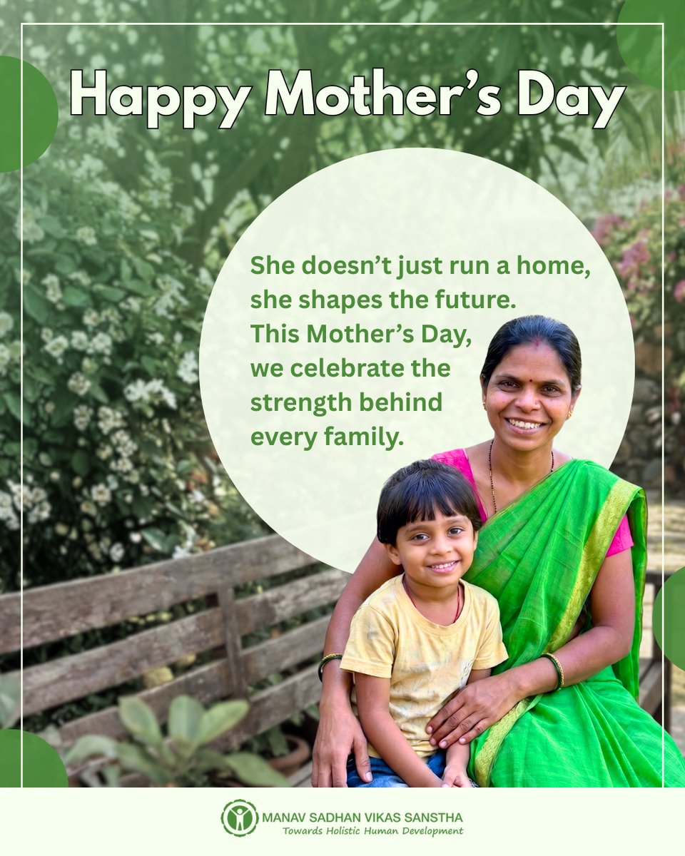 Msvs_orgs's tweet photo. Behind every strong family is a mother giving her strength, care, and heart every single day. 
Happy Mother's Day.💛
@sureshpprabhu @Uma_Prabhu @ameyaprabhu @FollowCII @JSindhudurg @RatnagiriJSS @MSDESkillIndia @UN @UNESCO https://t.co/VwfzIByBp6