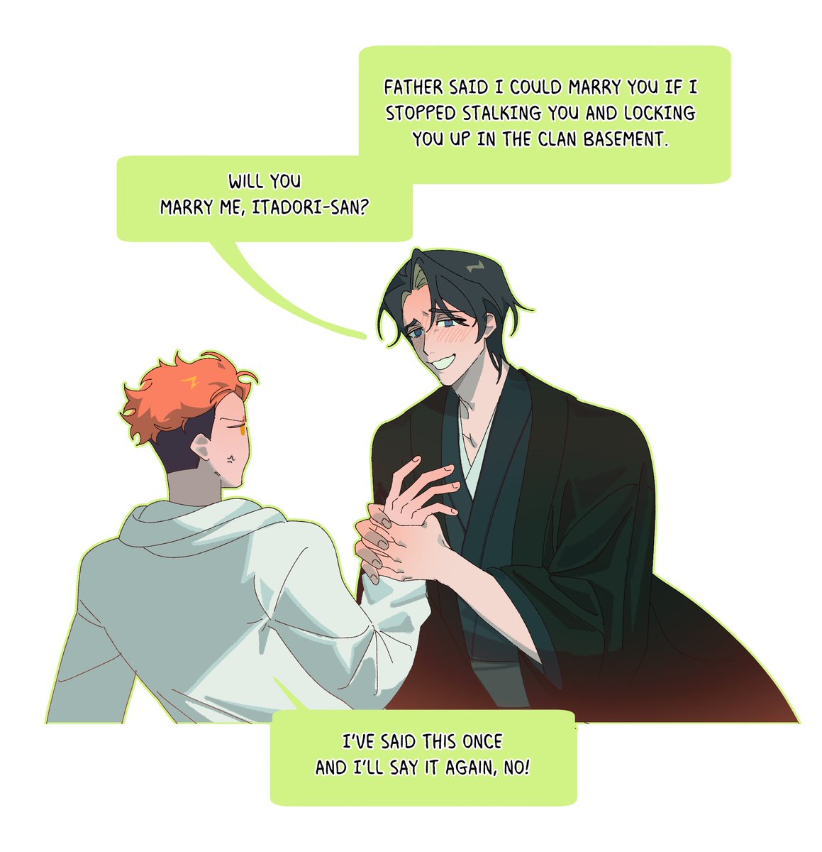 依虎 || ioriita

iori does his best to pull of the best 🥺 he can but yuuji is far too used to his antics and just knows iori has another trick up his sleeve.