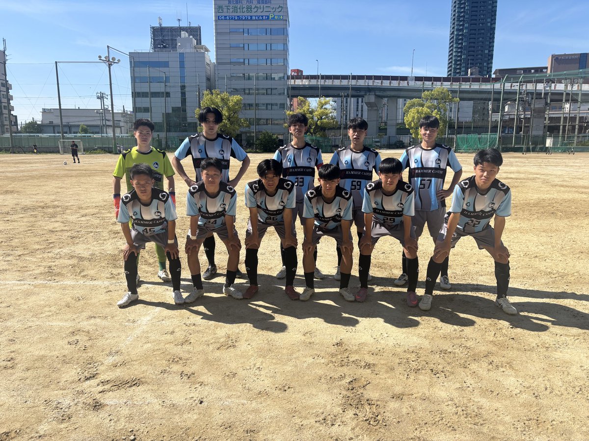 fcosaka_under's tweet photo. 【試合情報】

⚽️高円宮杯JFAU-18サッカーリーグ2026OSAKA 4部リーグ⚽️ 
🗓️5月10日（日）
🆚教大天王寺
🏟️教大天王寺

1st      2-0
2nd    1-0
合計    3-0

対戦していただいた教大天王寺高校様ありがとうございました。

#FC大阪 #fcosaka #FC大阪U18 #HAMMERCASTER #ボネーラ https://t.co/Bo1u4jIbTh