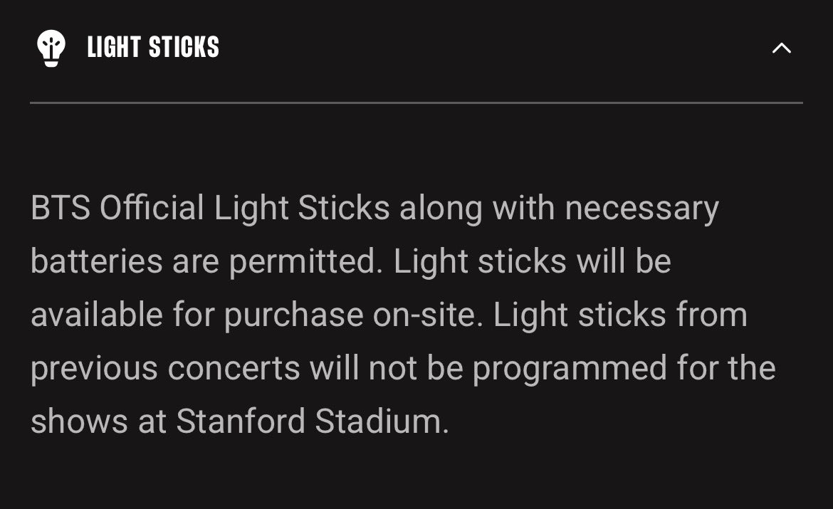 wait does this mean i need to buy the new lightstick or what ? 😭