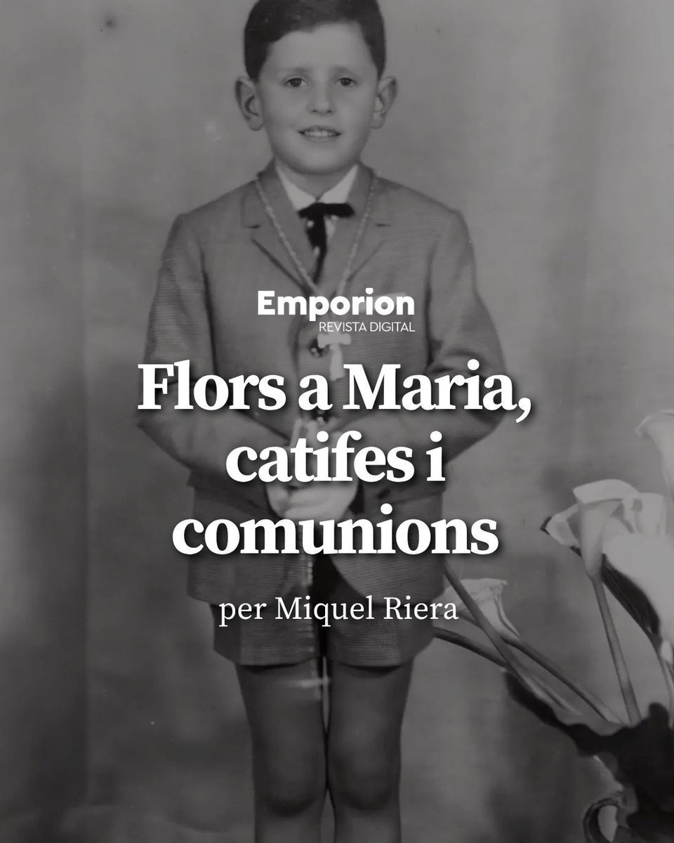 revistaemporion's tweet photo. 🌸 El mes de les flors, el Corpus i les primeres comunions

Qui no recorda anar a recollir pètals de ginesta per les catifes del passeig de l'Església?

Llegiu les seves memòries a Emporion ⤵️
🔗 https://t.co/OjlTij2Ost 

#Memòria #TorroellaDeMontgrí #Tradicions #Emporion https://t.co/La7mpAb8Jl