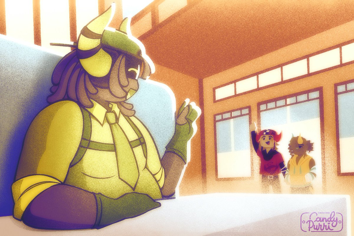 CandyPurri's tweet photo. Messing around with the texture for this one #phighting #phightingart https://t.co/VuAXrns4tL