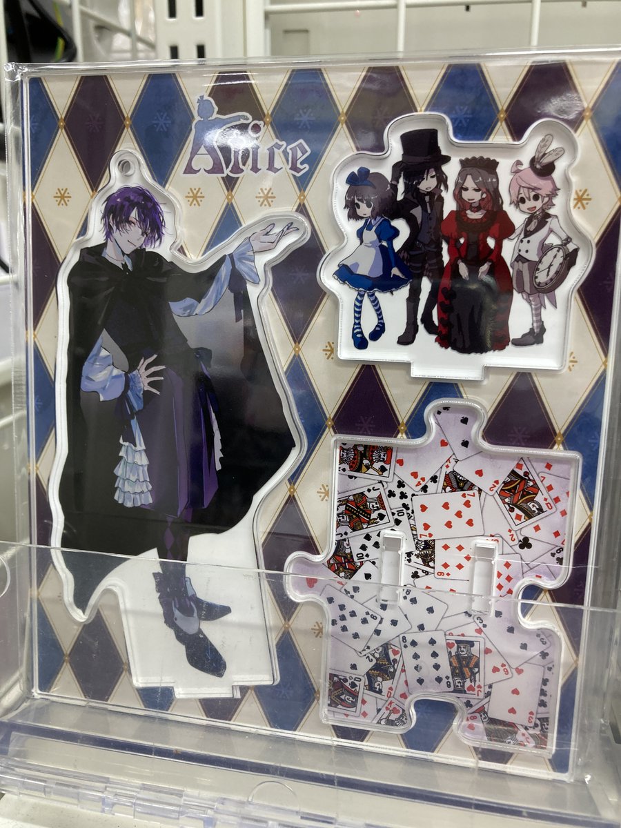 グッズ入荷情報】 志麻 アクリルスタンド〜Alice〜 入荷しましたコォ