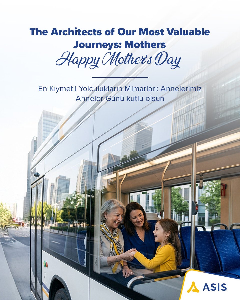 The most meaningful journeys often begin by their side. They raise us, carry us, and stand with us every step of the way. Happy Mother’s Day to all mothers. 💙
—
En kıymetli yolculuklar, çoğu zaman onların yanında başlar.
Bizi büyüten, taşıyan ve her adımımıza eşlik eden
