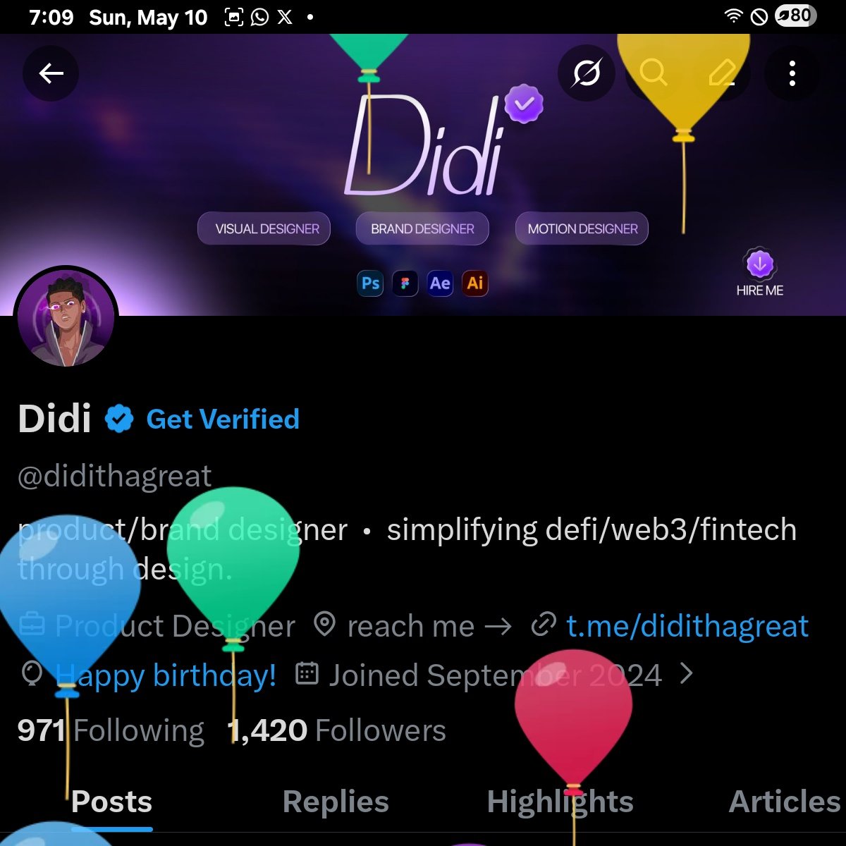 didithagreat's tweet photo. happy birthday to me 🎉 https://t.co/pgm3OJAPY6