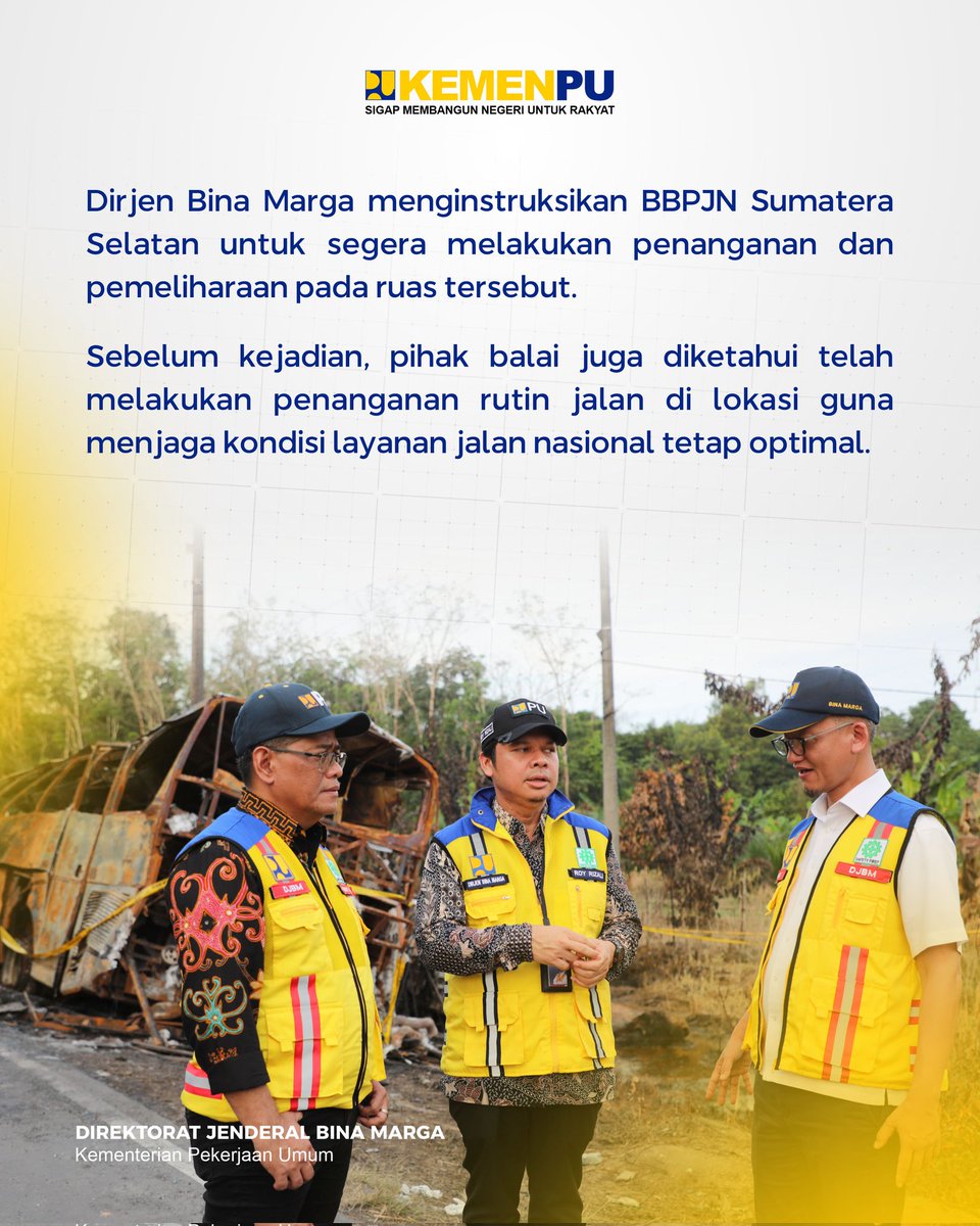 Ditjen Bina Marga Kementerian PU tweet media
