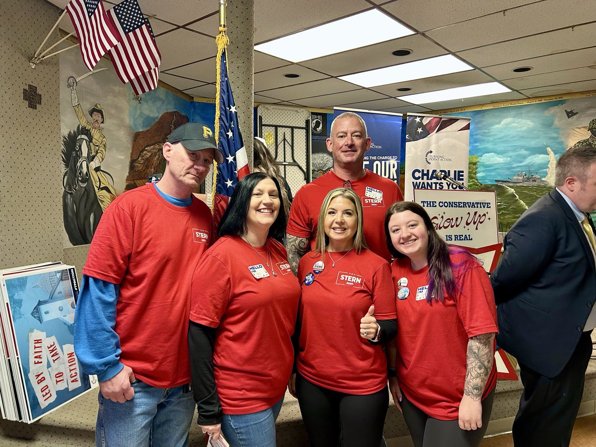 KimSternPA's tweet photo. What an exciting afternoon!! 

Meet and greet for @JasonRichey4Pa !! Room was packed and energetic! 

And no doubt that Team Stern showed up in full force.  ❤️🇺🇸❤️ https://t.co/LVukZDKB1E