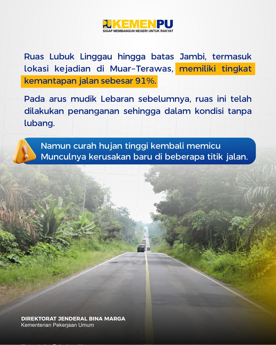 Ditjen Bina Marga Kementerian PU tweet media