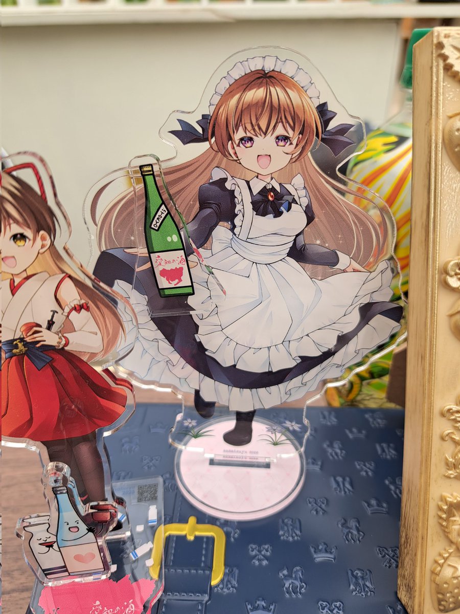さぼてん村イラスト展 来ましたよ🌵今回最後の在廊です。 メイドさん