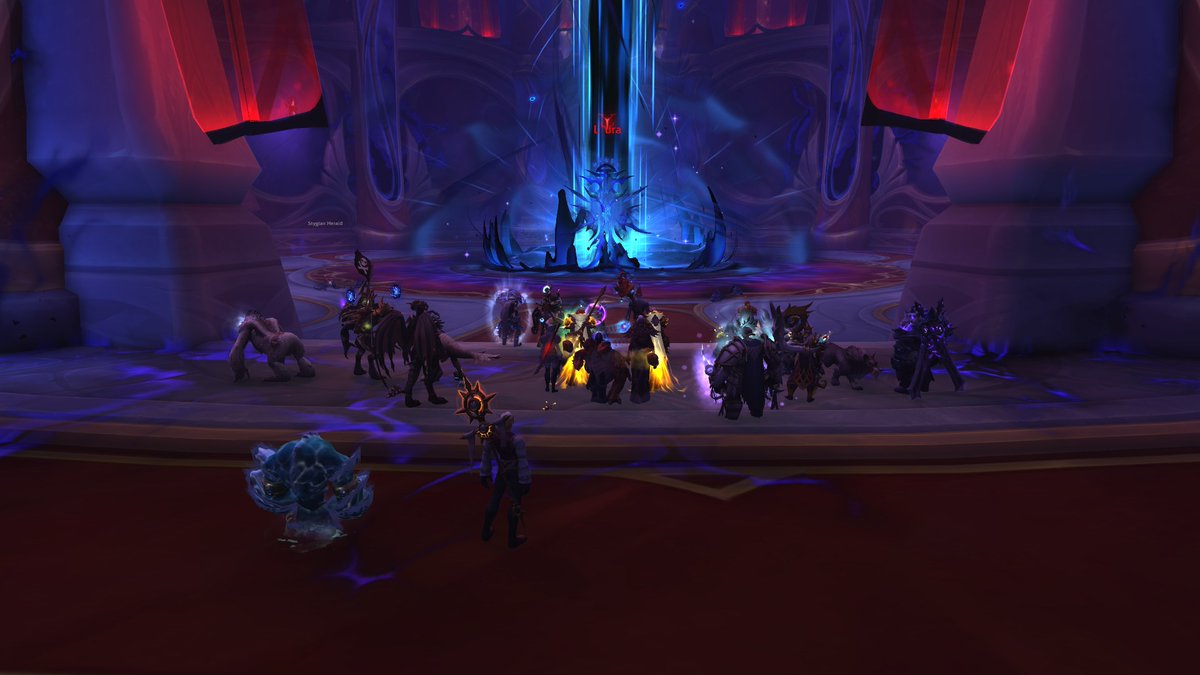 EmmyFawkes's tweet photo. I will quote tweet this when the Void Windchimes are dead. But for now... Heroic L'ura prog. #worldofwarcraft https://t.co/0ywPWp73dX