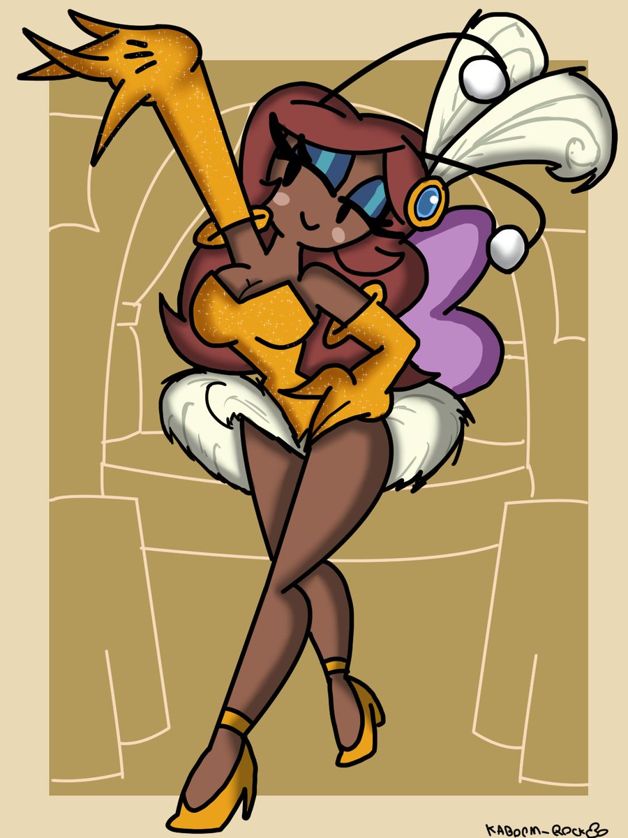 BasureroRock's tweet photo. Another one for golden week, Mary Butterfly in a golden showgirl suit, thats it
#oc #originalcharacter #ocart #originalcharacterart #rubberhose #originalart #rubberhosestyle #clipstudipaint #ocartwork #goldenweek https://t.co/CfHfQg8BnM