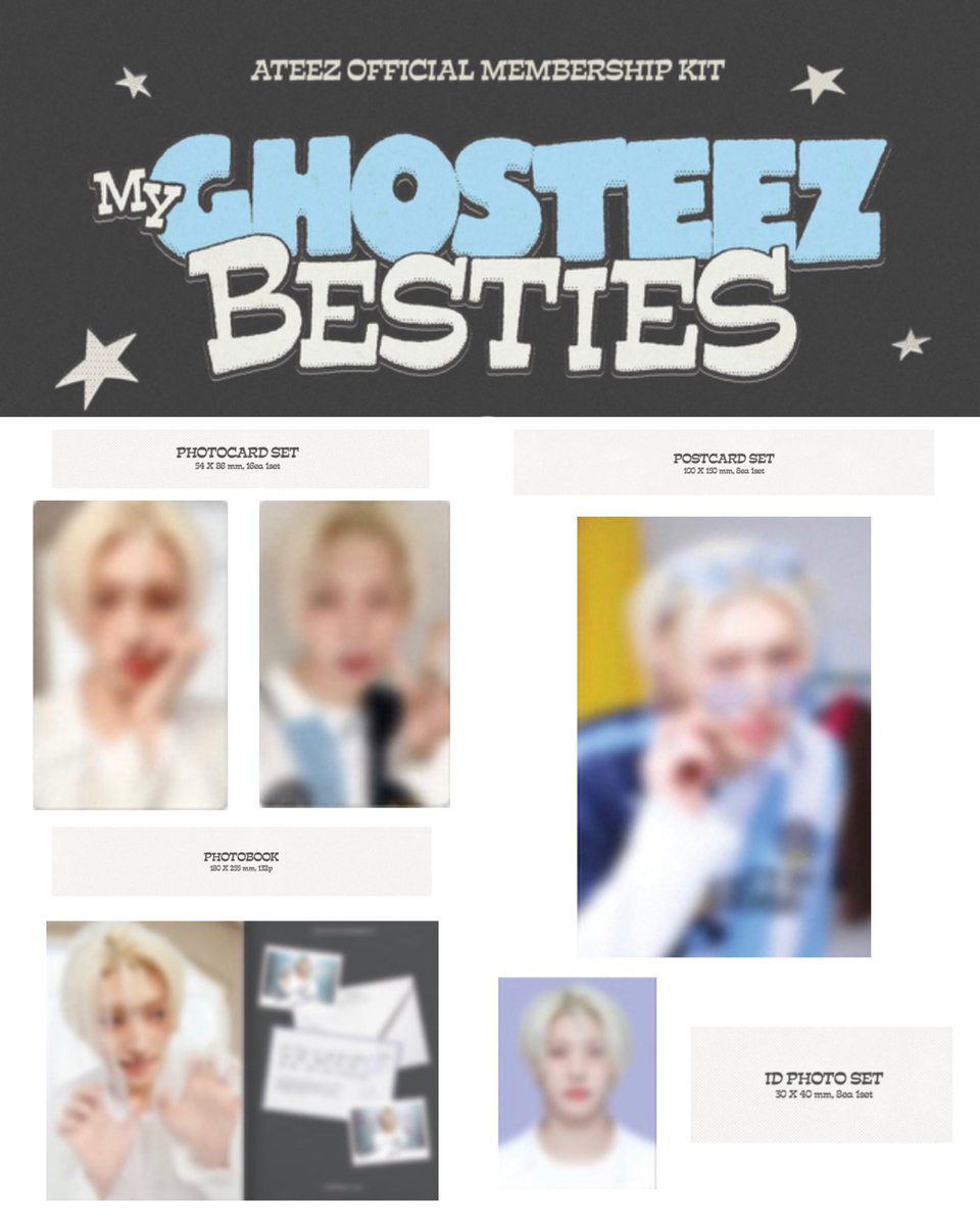 ATEEZ 7th Official Membership Kit — Mingi previews