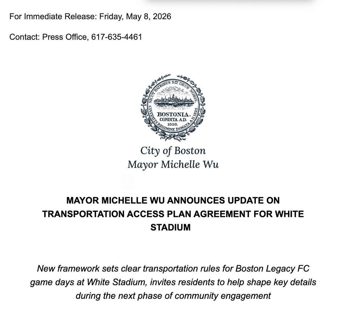 FPDefenders's tweet photo. A new transportation agreement for White Stadium has been announced—but major questions remain about traffic, parking, pollution, and long-term neighborhood impact.

This is still a large-scale professional sports complex on public parkland. Build a fully public stadium. https://t.co/UKJAd7uGDo