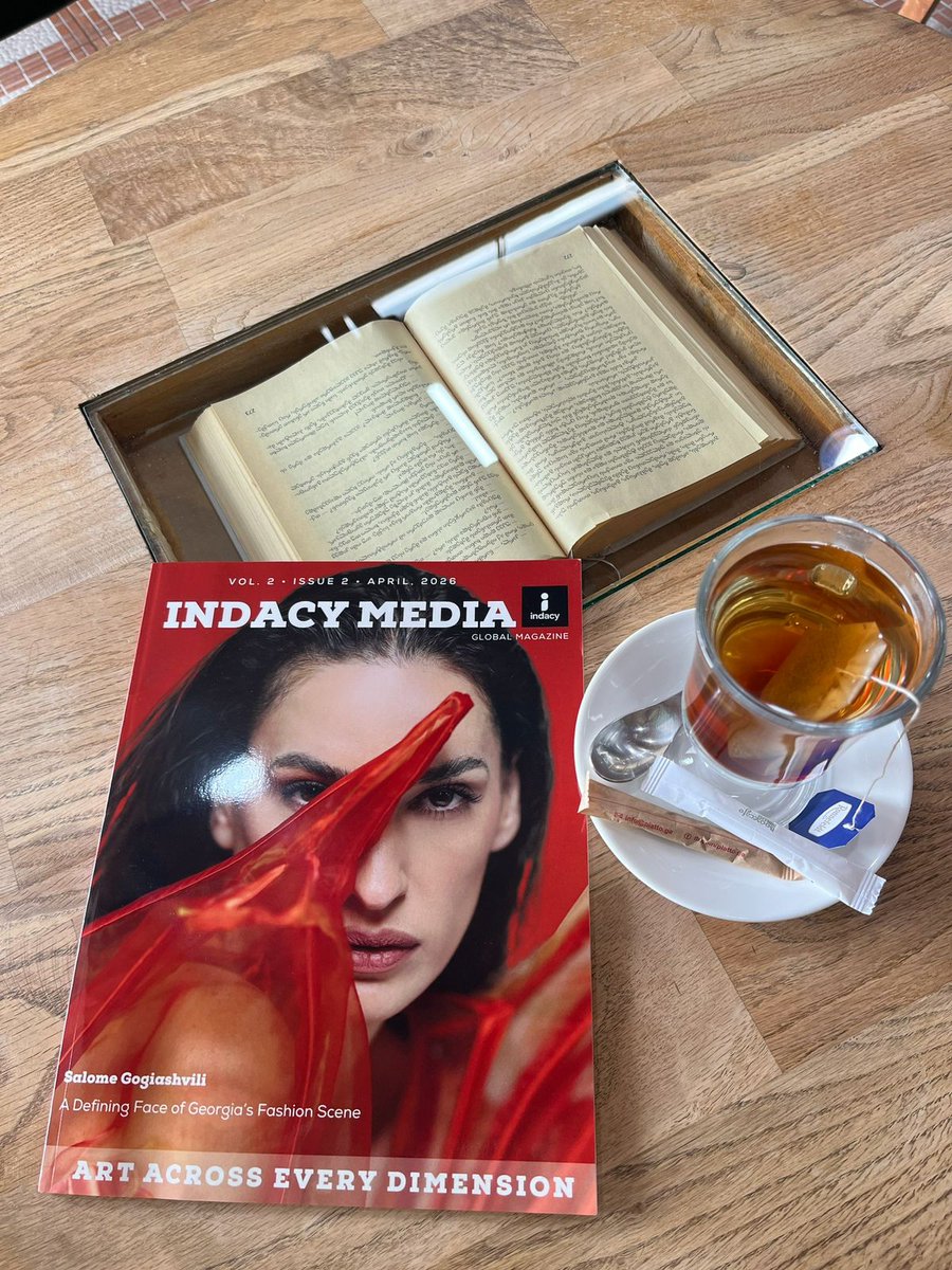 indacymedia's tweet photo. #ordernow‼️ INDACY MEDIA — APRIL 2026 EDITION IS LIVE 🌍 

Get your print copy from  https://t.co/VDHhW96PWD 

#georgia | #indacymedia | #firstwishartgallery https://t.co/brKWrJw3XD