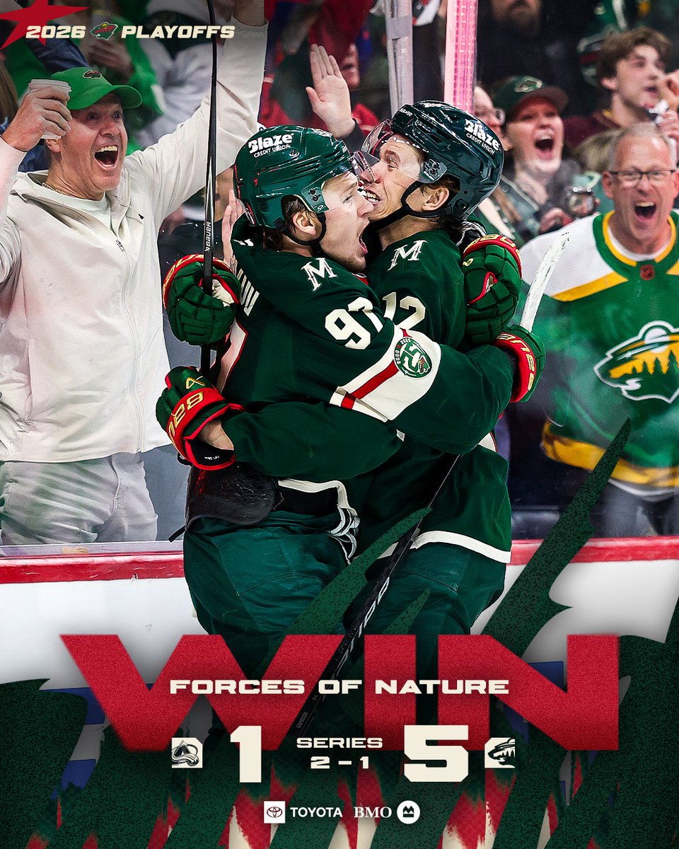 x - Minnesota Wild tweet media