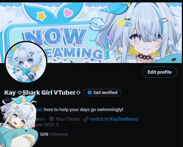 Kay ◇Shark Girl VTuber◇ tweet media