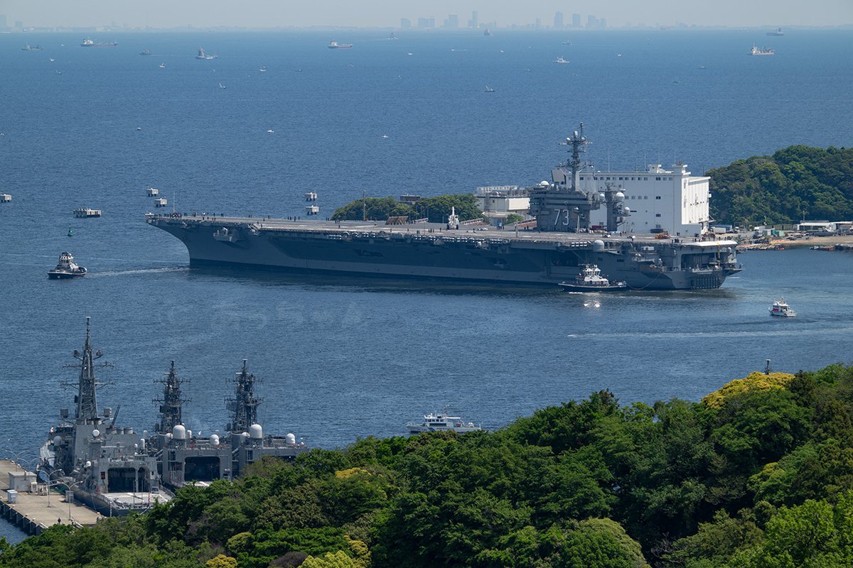 米海軍「ジョージ・ワシントン」（USS George Washington, CVN-73