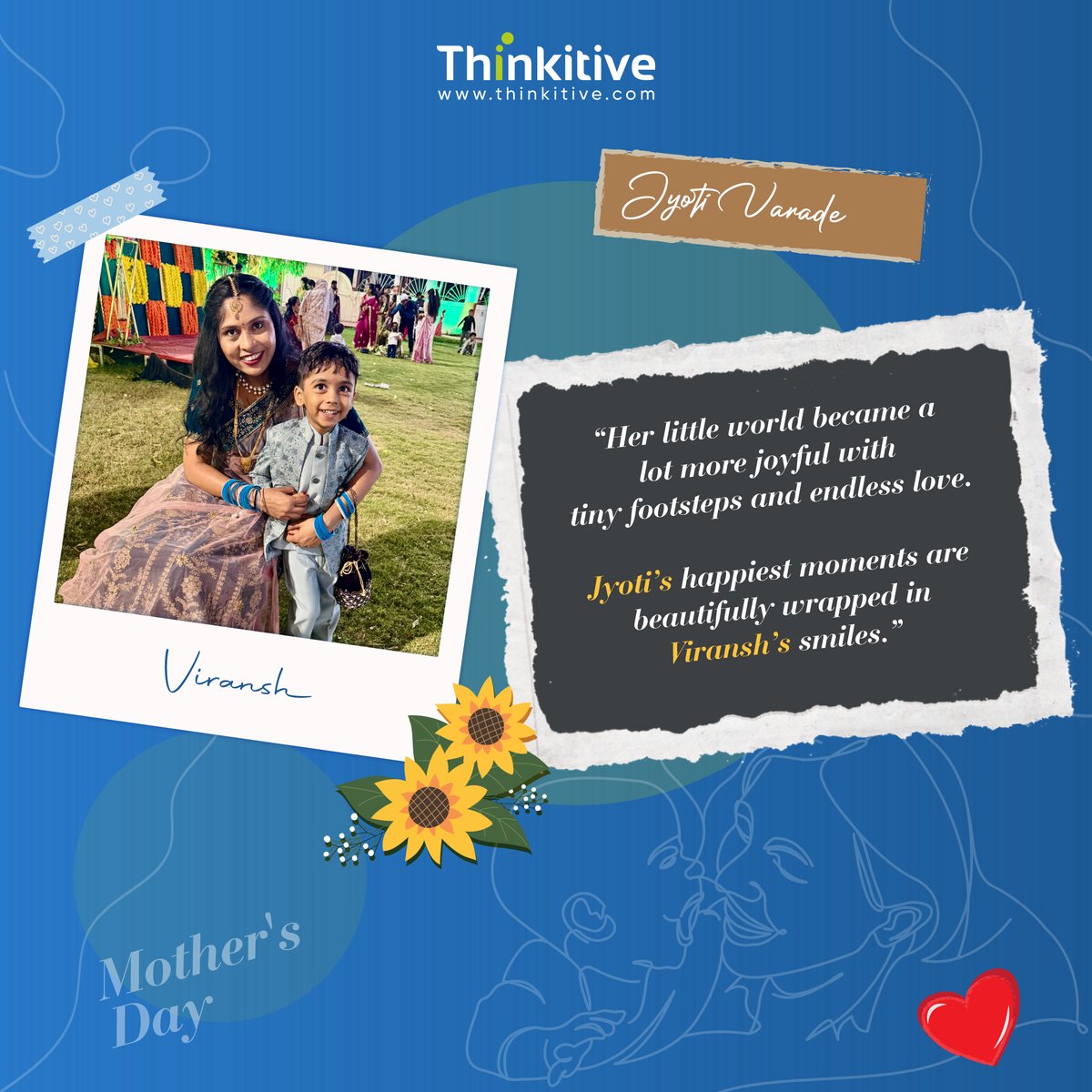 thinkitive2015's tweet photo. Behind every 𝘀𝗺𝗶𝗹𝗲, 𝘀𝘁𝗿𝗲𝗻𝗴𝘁𝗵, 𝗮𝗻𝗱 𝘀𝘂𝗰𝗰𝗲𝘀𝘀 𝘀𝘁𝗼𝗿𝘆 stands a mother who makes it all possible. 💛

𝗧𝗵𝗮𝗻𝗸 𝘆𝗼𝘂 𝗳𝗼𝗿 𝗲𝘃𝗲𝗿𝘆𝘁𝗵𝗶𝗻𝗴 𝘆𝗼𝘂 𝗮𝗿𝗲 𝗮𝗻𝗱 𝗲𝘃𝗲𝗿𝘆𝘁𝗵𝗶𝗻𝗴 𝘆𝗼𝘂 𝗱𝗼. 🌷

#HappyMothersDay #MothersDay #CelebratingMoms https://t.co/JIU4owzrVR
