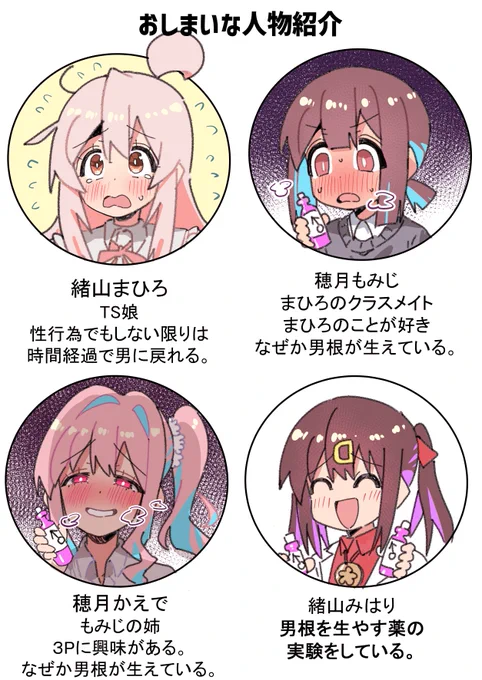 #おにまい おしまいな人物紹介 