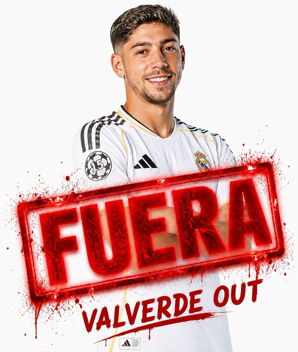 TottiShady1410's tweet photo. @365ScoresApp Please please 🙏🏻
#ValverdeOut https://t.co/NmKKVE5KJM