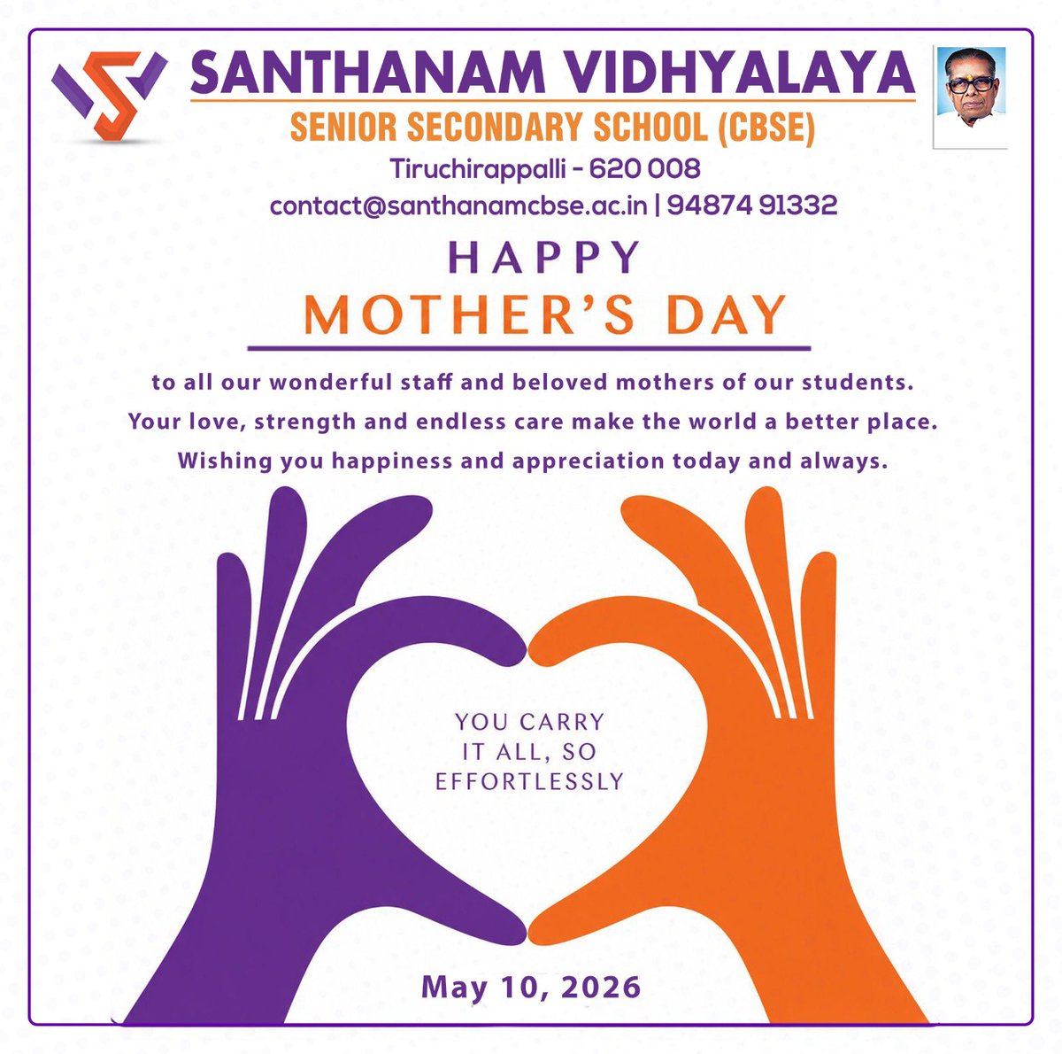 Santhanam Vidhyalaya CBSE tweet media
