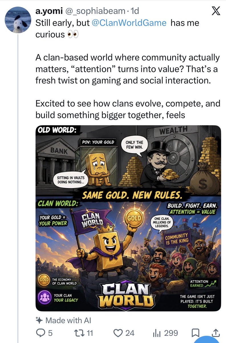 Clan World: Ælder Whispers tweet media