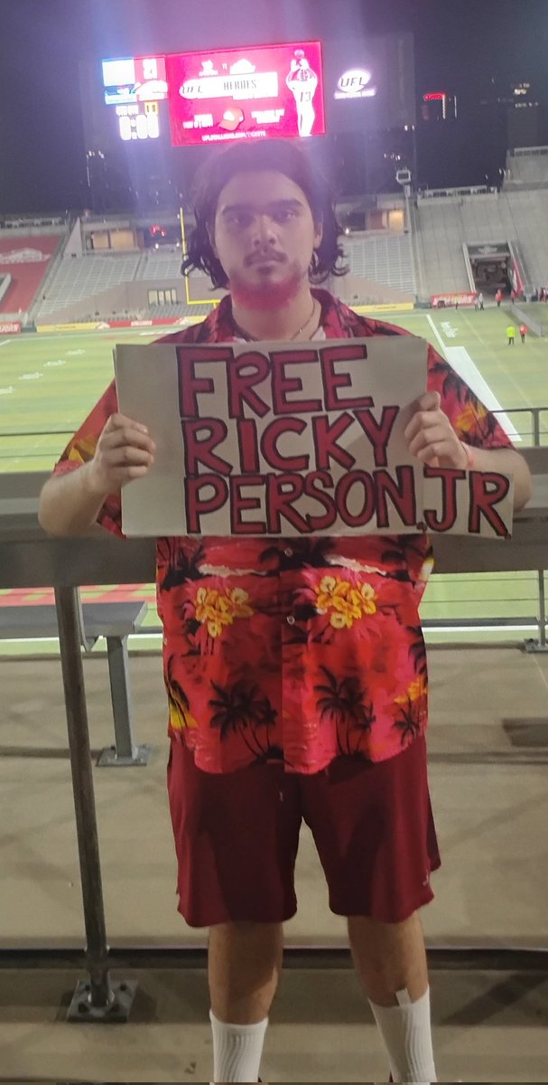 axe_RTR's tweet photo. Great win but don't forget what they did to our guy Ricky Person

FREE RICKY PERSON TILL IT'S BACKWARDS https://t.co/v3MdVDpe9y