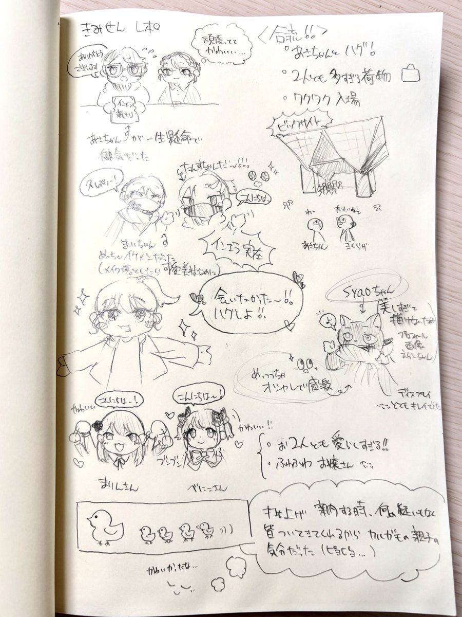 UT_kiku's tweet photo. きみせんレポ〜！！今回のハイライト🥳✨📖 

・あさちゃんふしちゃんと念願のハグ
・まいんく君えら巣ちゃんと撮影会
・青い毛糸で縛って喜んでもらう
・syaoちゃんふしちゃんのディスプレイな凄い
・お店のエントランスで圧倒されてキョロキョロ見回す皆（可愛い）
・塩釜を叩き割るたん巣ちゃん https://t.co/ys7kpeBh4J