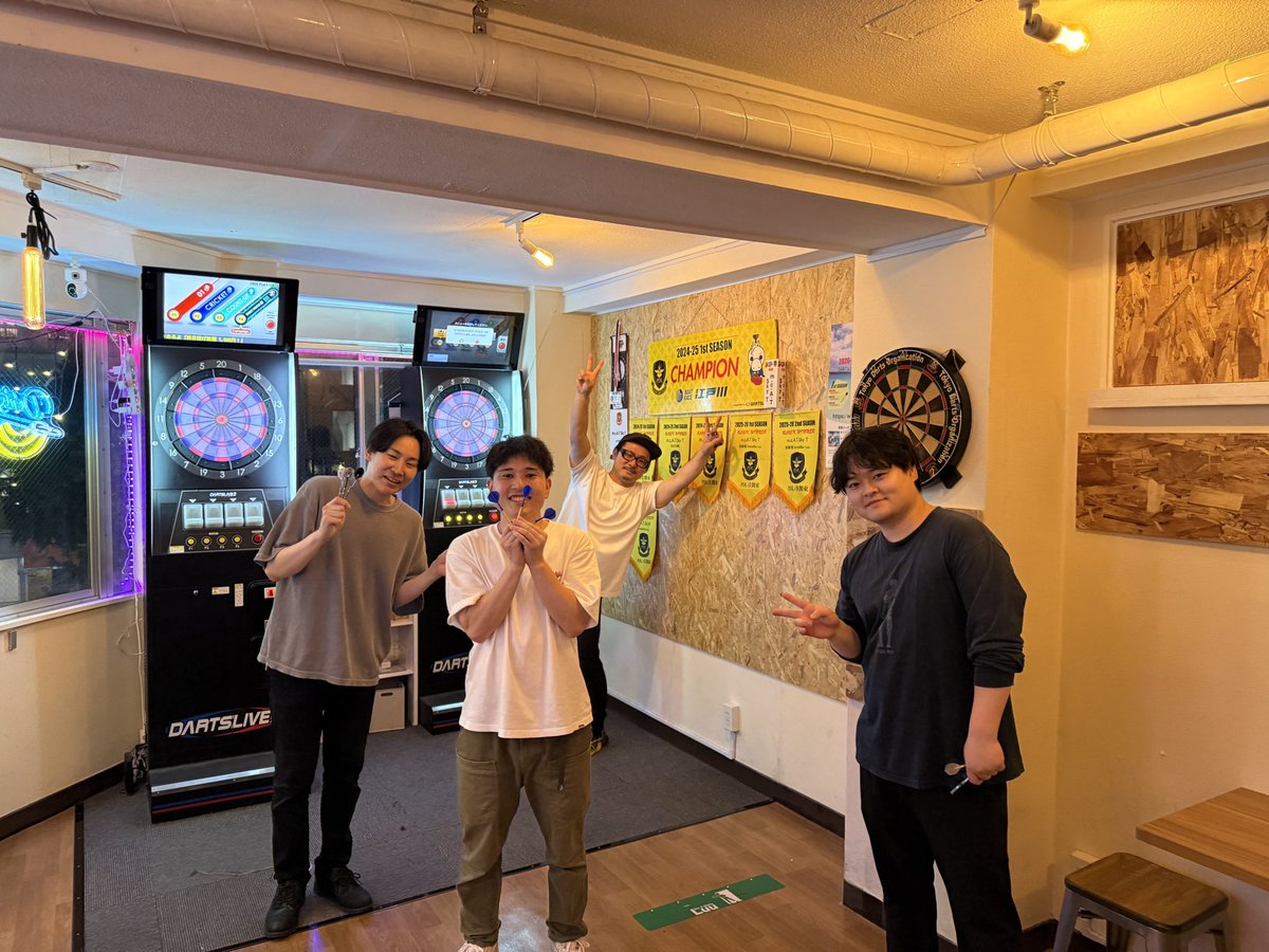 茶はいダーツバー西新宿Luu tweet media