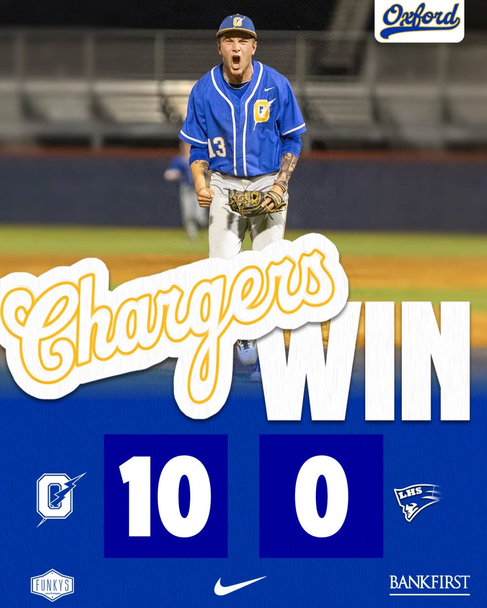 OxfordBaseball1's tweet photo. See y’all Monday! https://t.co/EqjmnYpMDW