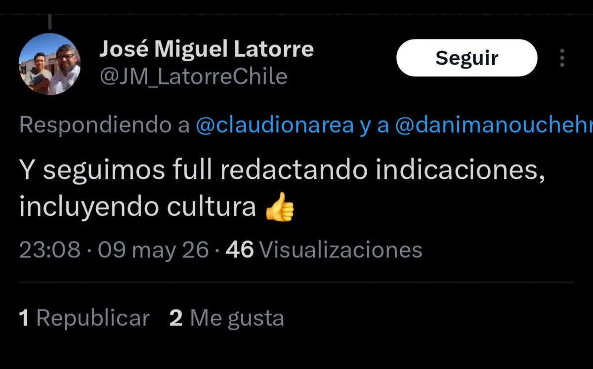 Mientras tanto el Asesor de Jaime Araya...