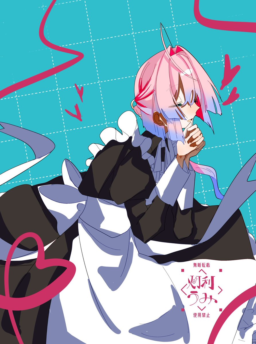 #oc #イラスト #メイドの日
