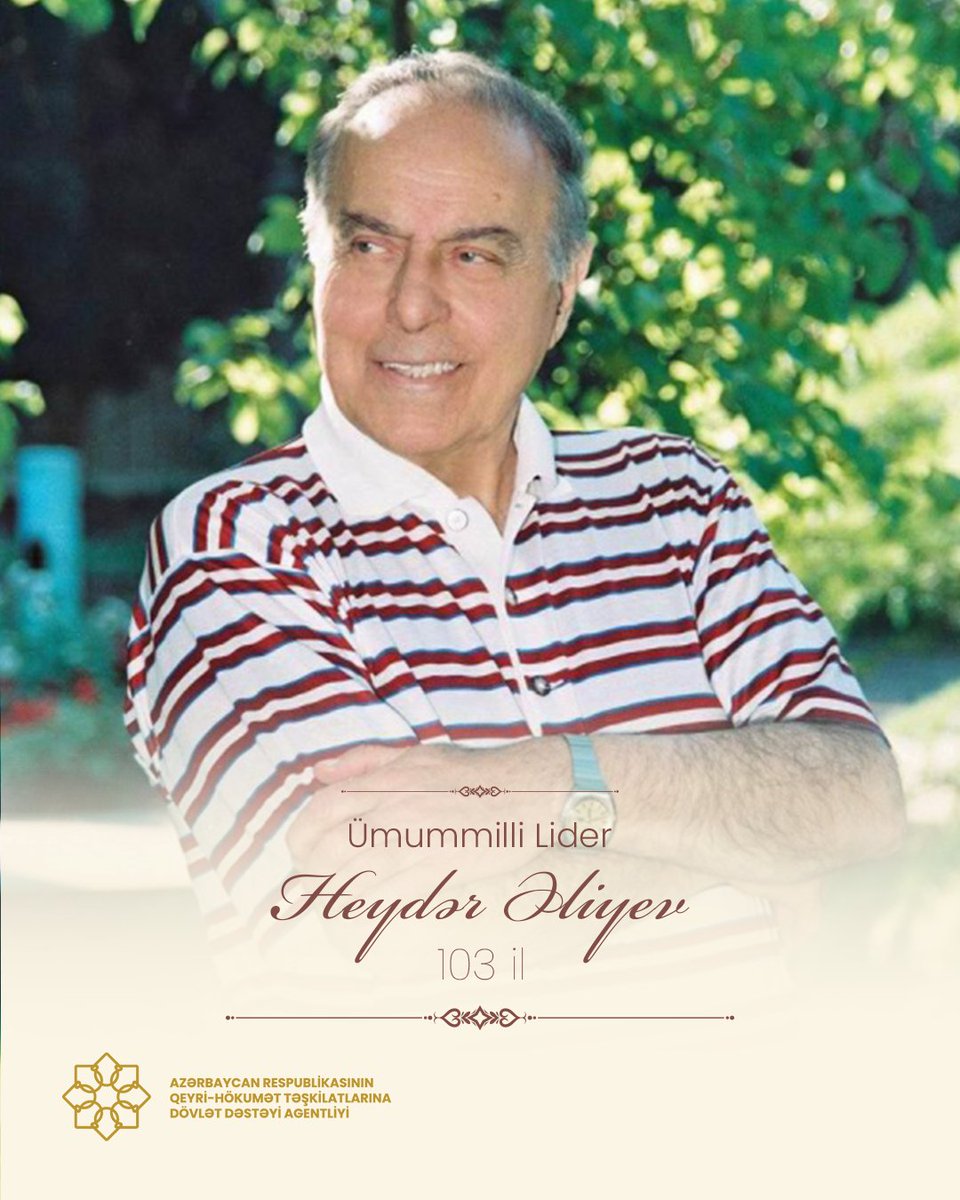ngoagency's tweet photo. #HeydərƏliyev #103il https://t.co/SIcD1Gc3NF