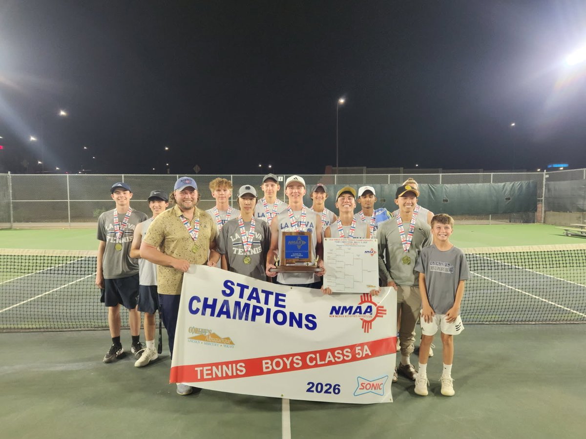 LCHS_MTapia's tweet photo. Congratulations to our Boys Tennis Team!! They are STATE CHAMPIONS!! Way to go Bears π» ππΌπ
#WALC https://t.co/8MIJrjiCch