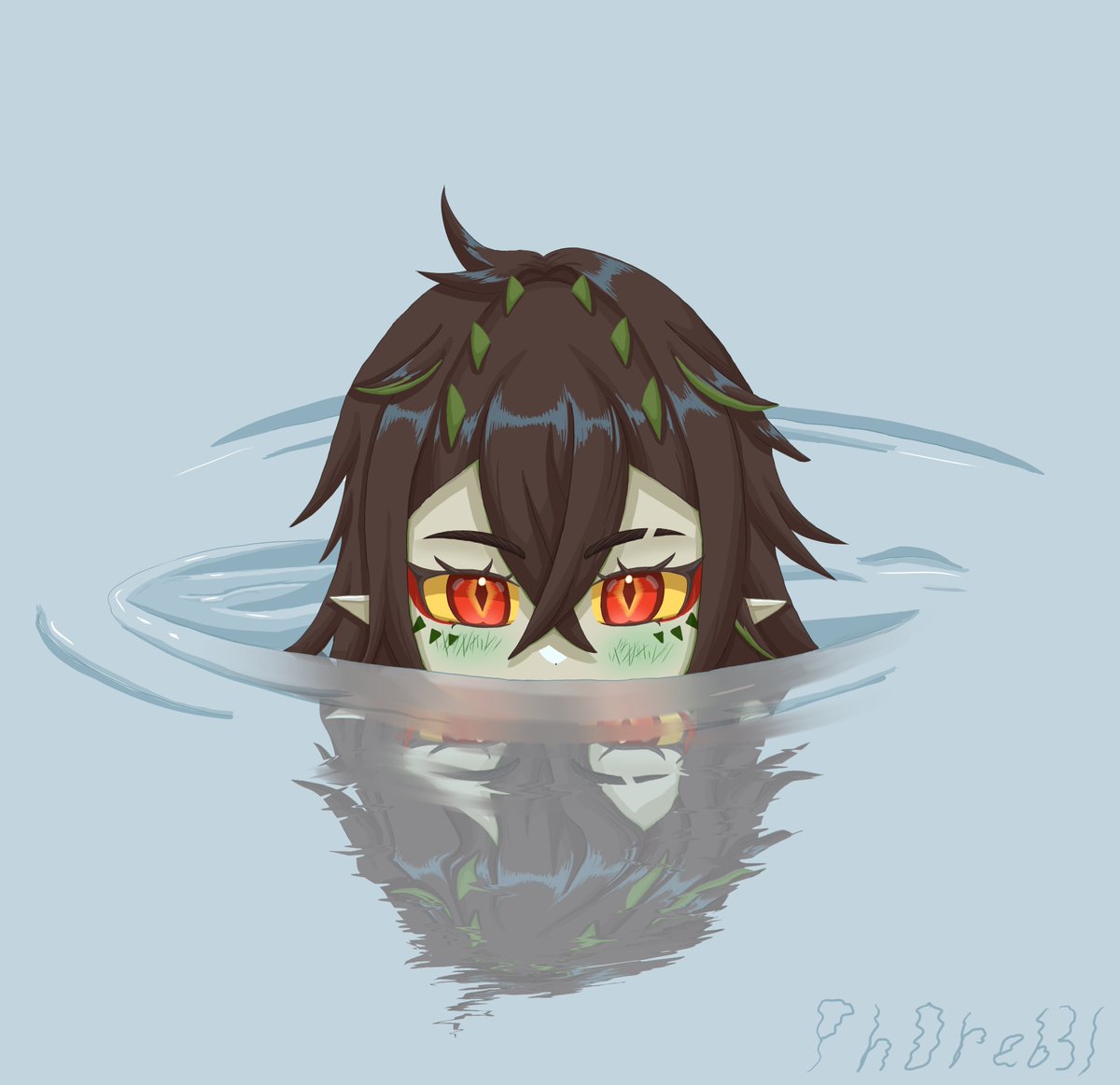ph0reb3l's tweet photo. 🐊🐊🐊#KaiCrocArt https://t.co/LSUDRqEtMf