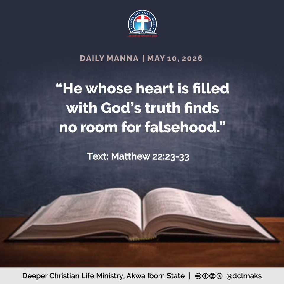 Deeper Christian Life Ministry, Akwa Ibom State tweet media