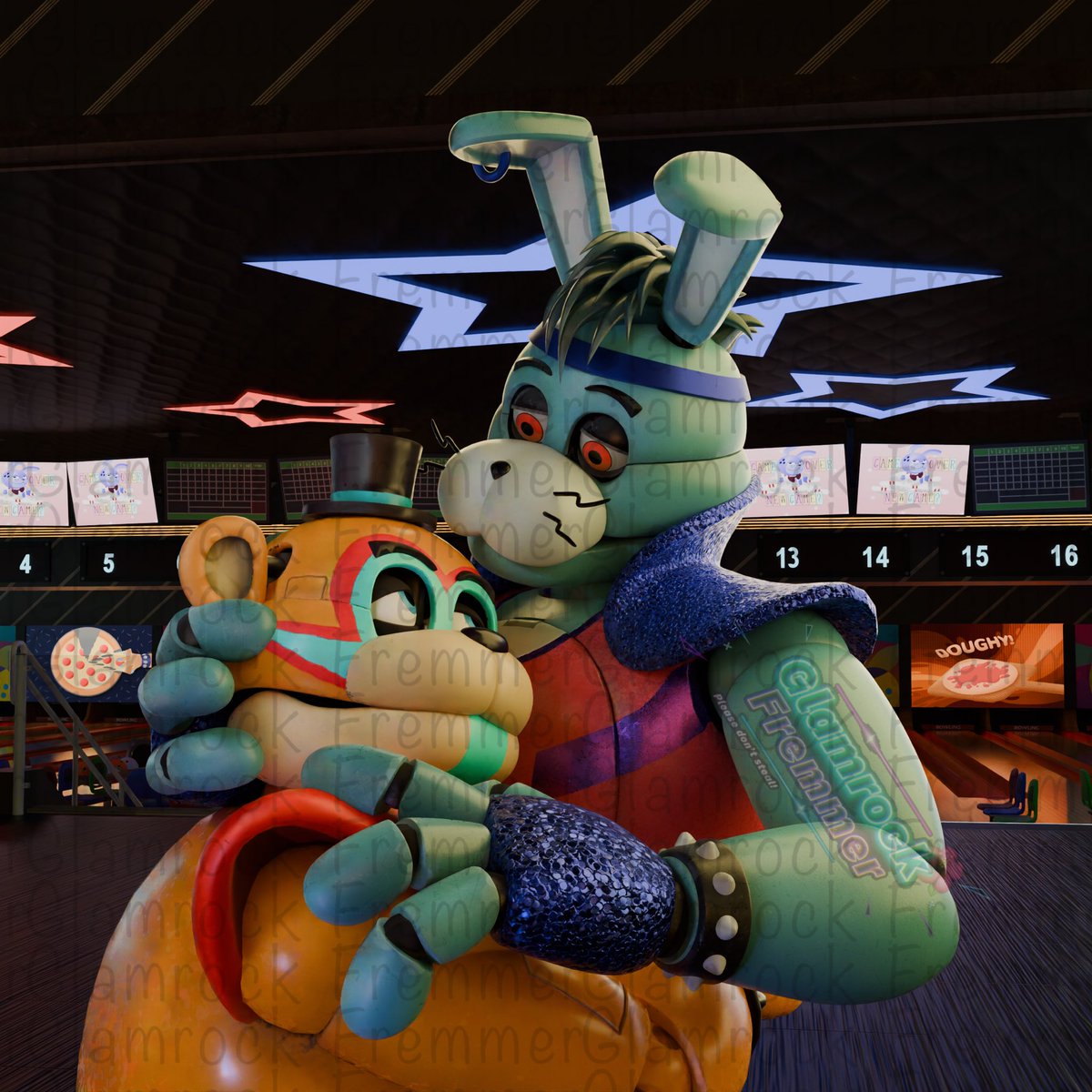 ୨୧RIBBON୨୧ I missed you Models by TheRadicalbear , JustKrono, hrisbusbus