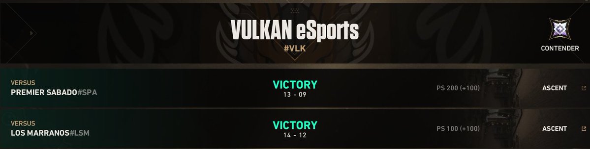 VULKAN e-Sports tweet media