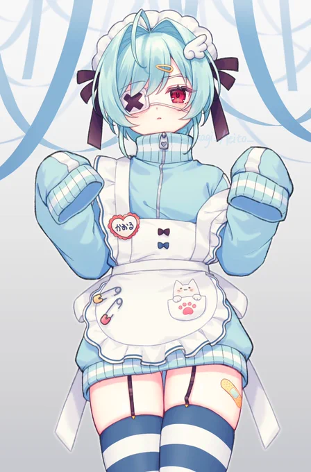 ジャージメイドなかおるちゃん #メイドの日