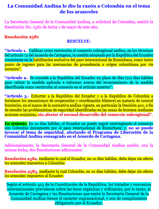 Quedó al descubierto que el objetivo del gobierno fue causar un incidente para incidir en las elecciones presidenciales de Colombia. La verguenza les llega también a los medios privados, sus periodistas y entrevistados que se prestaron para "justificar" lo actuado por el Ecuador.