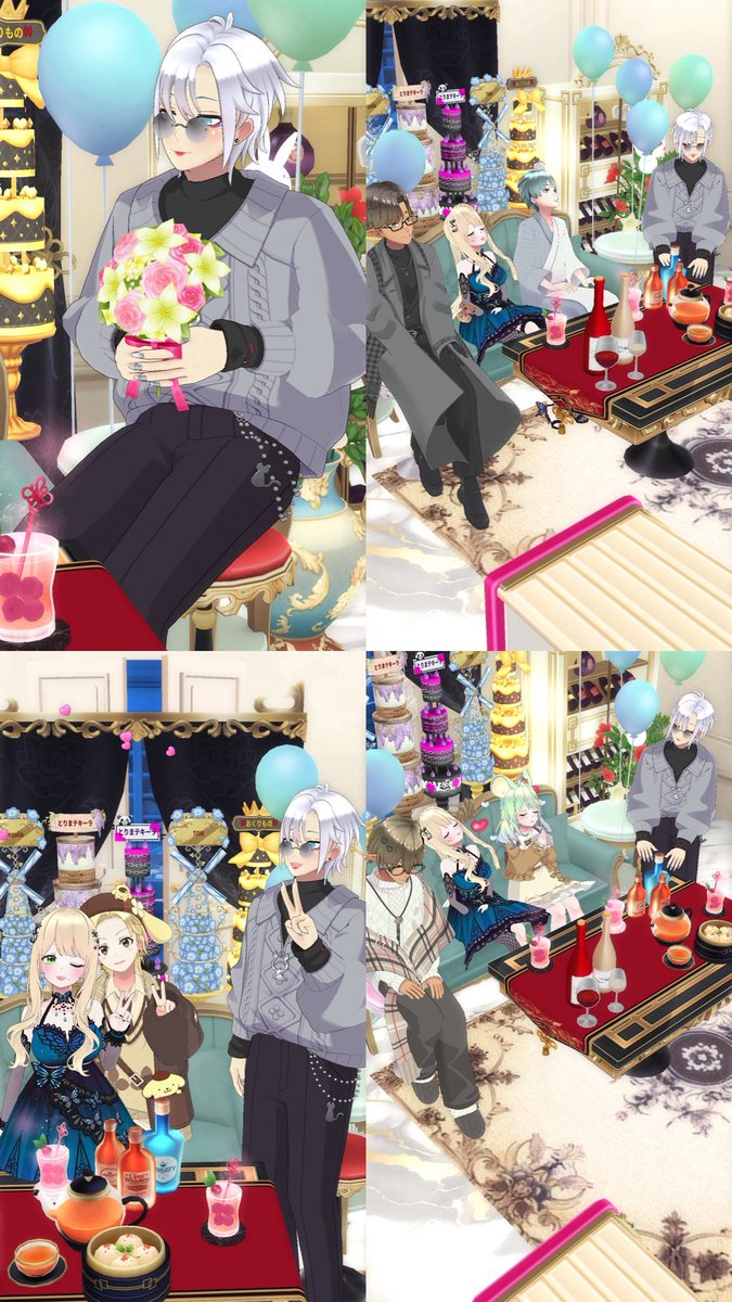 はちゃめちゃわちゃライフ！ 後半記憶ないけど写真はあった！ みんな