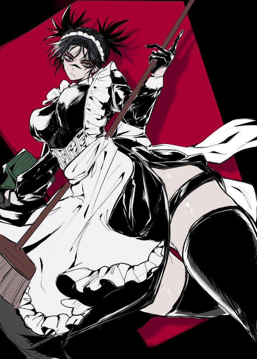 nijisanji_genka's tweet photo. メイドの日なので
全力でメイドさん遂行する気の女体化の🩸炊事洗濯戦闘可 https://t.co/9exiKP6TzJ