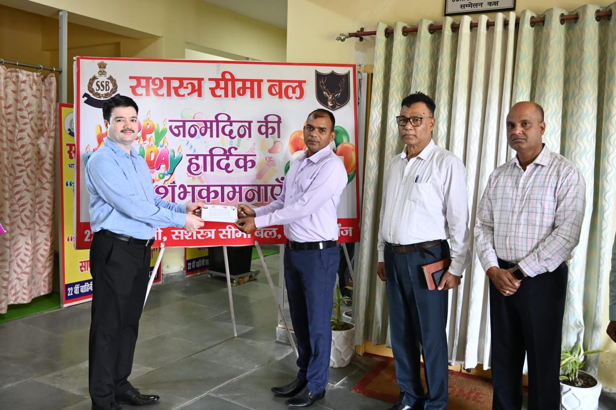 22BN SSB, MAHARAJGANJ tweet media