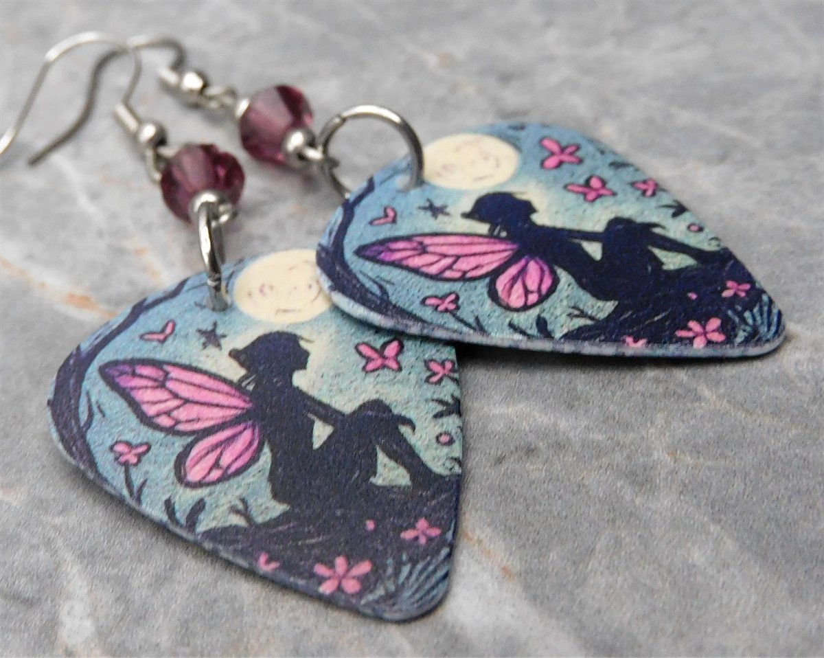 SimplyRaevyn's tweet photo. These guitar pick earrings look like they are hand illustrated. Very lovely and very magical.

https://t.co/isxwmovzQ6

#mhhsbd #smallbusiness #womanownedbiz #womanowned #shopsmall #supportsmallbiz #fairy #fairies #cottagecore #fairycore https://t.co/OlsMBed3a4