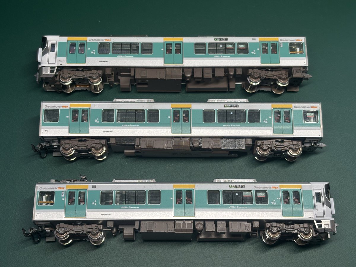 227系A12編成広電コラボラッピング落成 TOMIXから発売された広電
