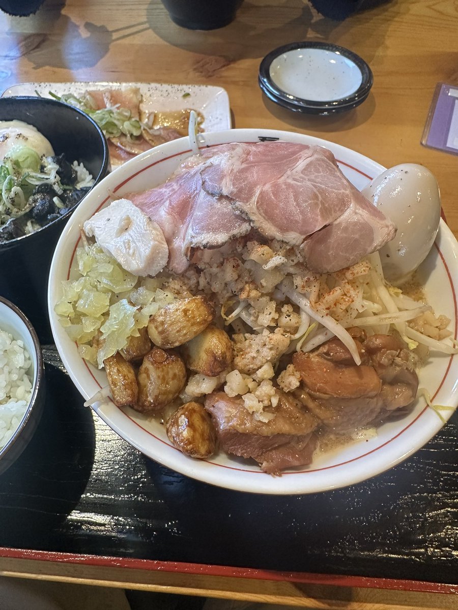 昼から攻めすぎた😅