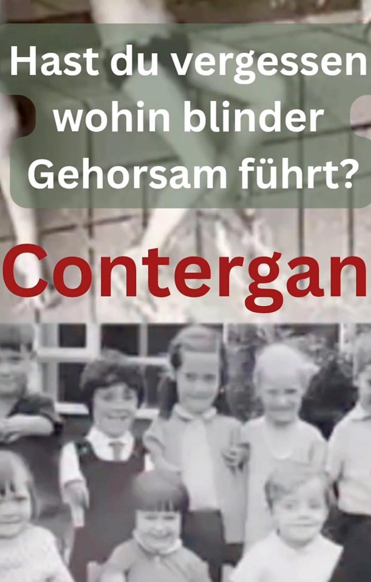 daniel_gugger's tweet photo. 888 Es gab einmal ein Medikament, das als völlig harmlos galt.

Ärzte verschrieben es ohne Bedenken, sogar an schwangere Frauen.

Es war offiziell zugelassen, wissenschaftlich bewertet und wurde von kaum jemandem hinterfragt.

Der Name dieses Mittels war Contergan.

Erst Jahre später wurde sichtbar, welche Folgen diese vermeintliche Sicherheit hatte.

Tausende Kinder kamen mit schweren Fehlbildungen zur Welt.

Nicht aus bösem Willen - sondern weil man geglaubt hatte, alles sei ausreichend geprüft.

Man vertraute darauf, dass Studien stimmen, dass Zulassungen Sicherheit bedeuten und dass Empfehlungen automatisch Schutz bieten.

Doch die Geschichte zeigt immer wieder ein anderes Bild.

Manche Substanzen entfalten ihre Auswirkungen nicht sofort.

Ihre Folgen zeigen sich manchmal erst viele Jahre später.

Im Hintergrund beeinflussen sie Entwicklungsprozesse, hormonelle Systeme, das Nervensystem oder körpereigene Entgiftungsmechanismen.

Besonders verletzlich sind ungeborene Kinder und junge Organismen, deren biologische Systeme sich noch entwickeln.

Genau deshalb halte ich es für entscheidend, Dinge nicht einfach ungeprüft zu übernehmen.

Verantwortung bedeutet nicht, alles zu akzeptieren, nur weil es offiziell empfohlen wird.

Verantwortung bedeutet, selbst hinzusehen, Informationen zu prüfen, Zusammenhänge zu verstehen und auf dieser Grundlage eine eigene Entscheidung zu treffen.

Geschichte wiederholt sich selten exakt.

Aber sie hinterlässt Spuren - und erinnert uns daran, wachsam zu bleiben, Fragen zu stellen und unserem eigenen Urteilsvermögen zu vertrauen.

#Contergan